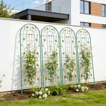 Load image into Gallery viewer, Metal Garden Trellis Rustproof Trellis For Climbing Plant Outdoor Flower Support
