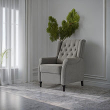 Load image into Gallery viewer, Brand New Recliner Sofa Cozy Soft Living Room Sofa Chair - Light Gray
