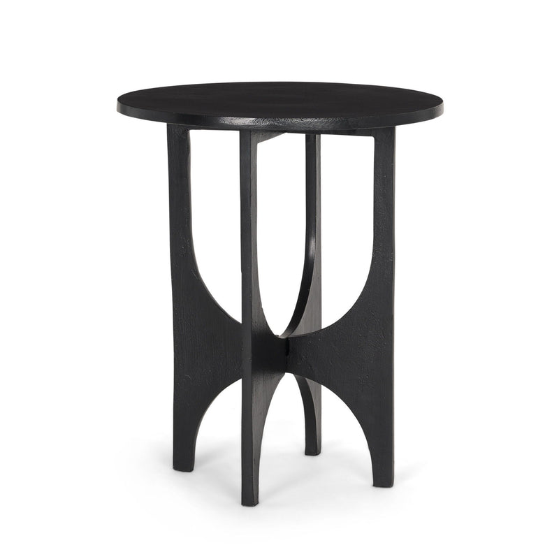 Iron Metal Tray Table (605389) - Black