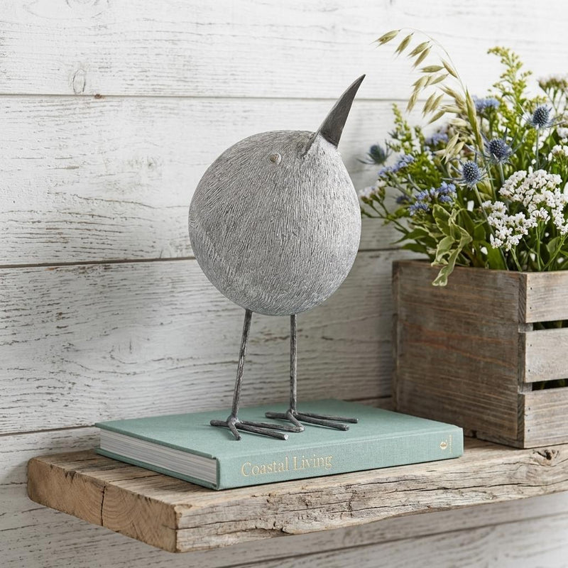 Snipe Bird Tabletop Sculpture (392522) - Off White