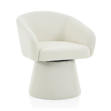 Load image into Gallery viewer, Modern Swivel Accent Chair With Ergonomic Barrel Design
