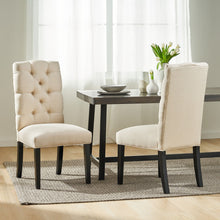 Load image into Gallery viewer, Harding - Tufted Dining Chair (Set of 2) - Natural
