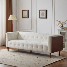 Load image into Gallery viewer, Contemporary 3 Seater Sofa With Tufted Design
