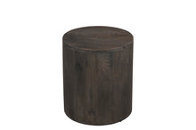 Load image into Gallery viewer, 18" Wood Solid Wood Round End Table - Brown
