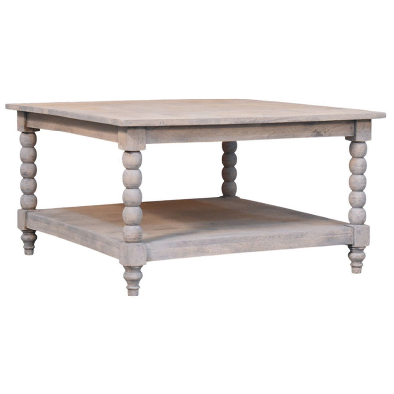 Solid Wood Solid Coffee Table With Drawer (717419) - Brown