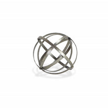Load image into Gallery viewer, Speckled Orb Decorative Tabletop Sculpture - Gray
