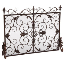 Load image into Gallery viewer, Darcie - Wrought Fireplace Screen, Ornate Design
