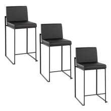 Load image into Gallery viewer, Fuji - Contemporary Modern Elegance, High Back Counter Stool
