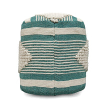 Load image into Gallery viewer, Diamond - Handcrafted Cylindrical Pouf
