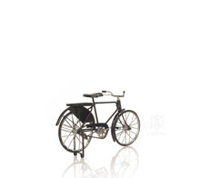 Load image into Gallery viewer, Hand Painted Bicycle Sculpture - Gray
