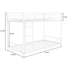 Load image into Gallery viewer, Bunk Bed With Noise Reduction And Safety Guardrail
