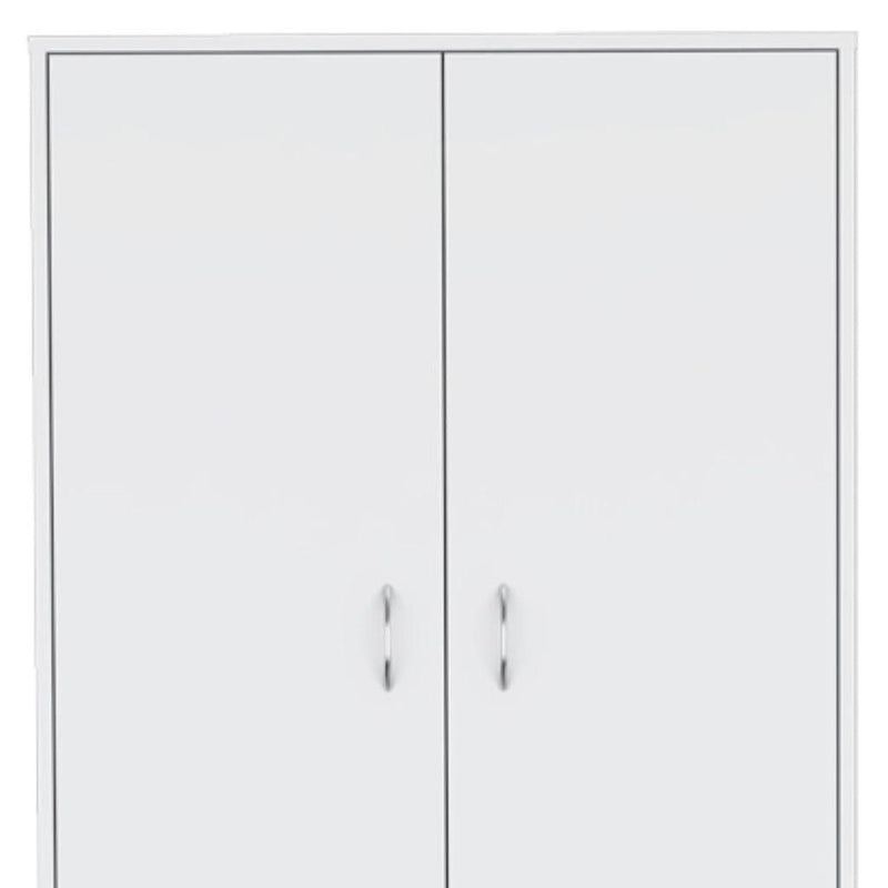 Wood Corner Accent Chest (732031) - White