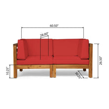 Load image into Gallery viewer, Oana - 2 Piece Loveseat Set With Water Resistant Cushions
