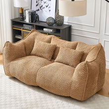 Load image into Gallery viewer, Comfortable Dual Beanbag Chair With High Resilience Foam Core For 2 People
