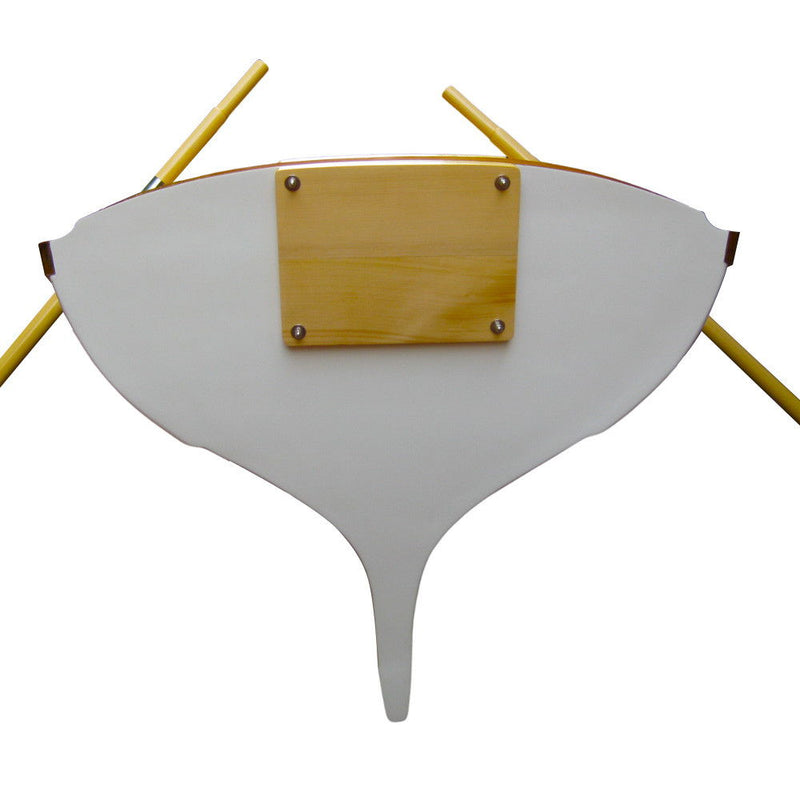 Hand Painted Model Boat (624609) - Light Brown / Yellow