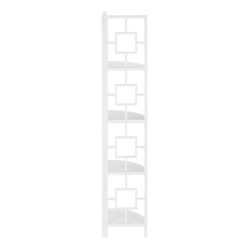 Corner Bookcase (376528) - White