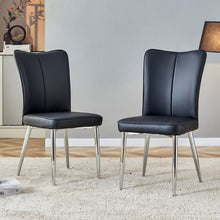 Load image into Gallery viewer, Modern Minimalist Dining Chairs With Metal Legs
