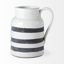 Load image into Gallery viewer, Cylinder Urns Jars (392203) - Blue / White
