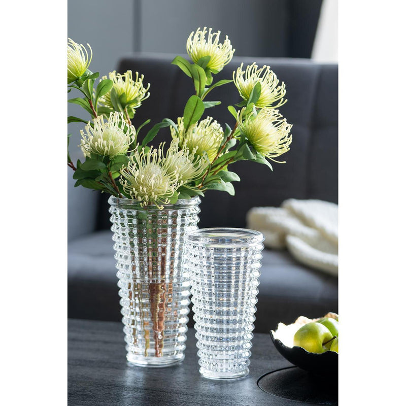 Round Table Vase - Clear