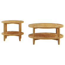 Load image into Gallery viewer, Elliott - 2 Piece Round Coffee And End Table Set - Maple
