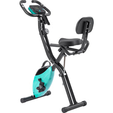 Load image into Gallery viewer, Exercise Bike Folding Stationary Bikes For Home With 16 Level Magnetic Resistance
