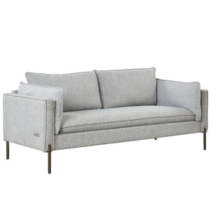 2 Piece Sofa Sets Modern Linen Fabric Upholstered  Loveseat and 3 Seat Couch Set Furniture for Different Spaces,Living Room,Apartment(2+3 seat)