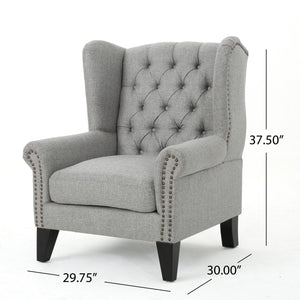 Mid Century Modern Arm Reading Chair For Living Room