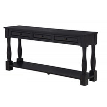 Load image into Gallery viewer, Long Console Table With Drawers And Shelf
