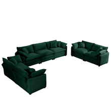 Load image into Gallery viewer, Elegant Oversized Sectional Sofa Set With Deep Seats And Flexible Layout
