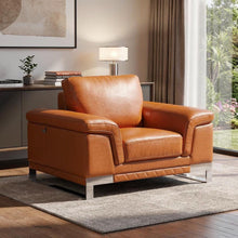 Load image into Gallery viewer, Lovely Leather Chair - Camel
