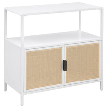 Load image into Gallery viewer, Kenneth - 2 Door Radio Weave Accent Cabinet - White
