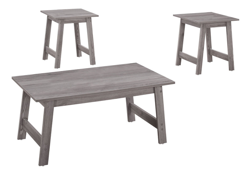 36" Coffee Table (Set of 3) - Gray