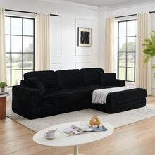 Load image into Gallery viewer, Modern Minimalist L Shape Modular Sectional Sofa, Couch
