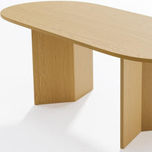 Load image into Gallery viewer, Unfinished Wood Oval Bar Table (712268) - Light Brown
