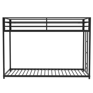 Same as original B083124170 Adam Twin over Twin Metal Bunk, Black