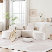 Load image into Gallery viewer, Modular Sectional Sofa With L Shape Chaise With Deep Seat
