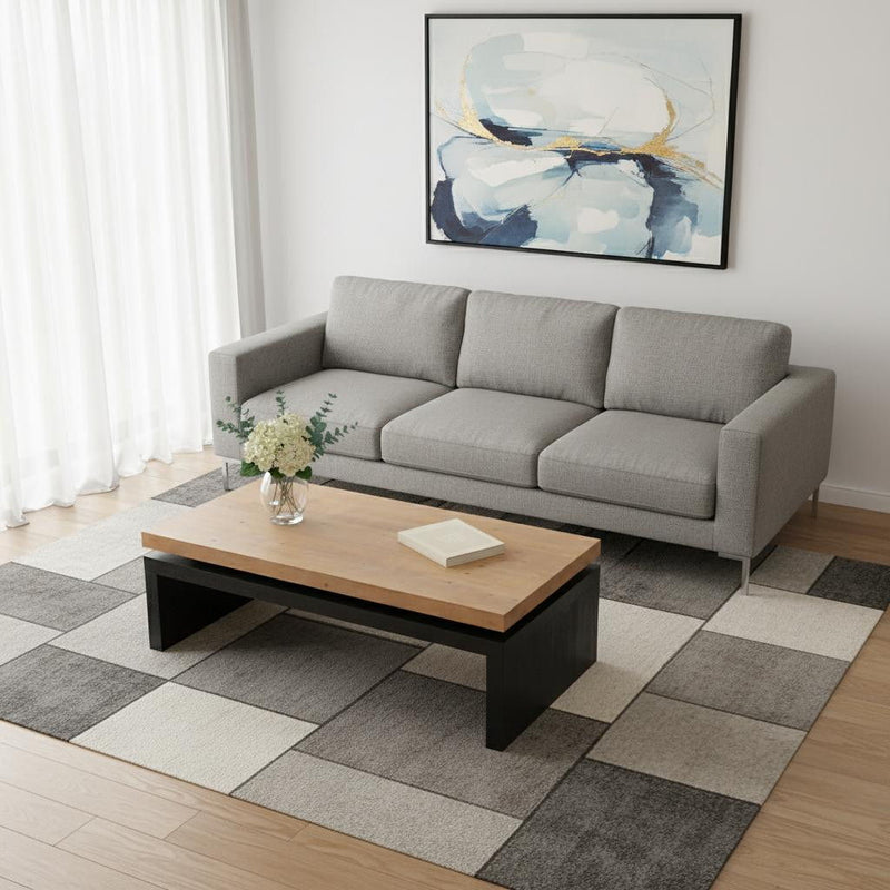 Floating Frame Coffee Table - Black