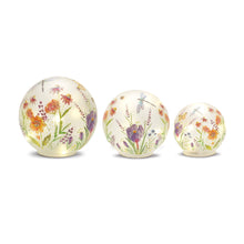 Load image into Gallery viewer, Decorative Orb Tabletop Sculpture (Set of 3) - Green
