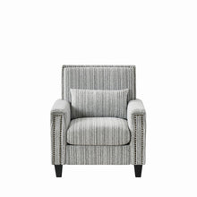 Load image into Gallery viewer, Accent Chair With Arms, Comfy Armchair For Living Room - Gray
