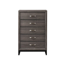 Load image into Gallery viewer, Contemporary 5 Drawer Tall Chest
