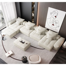 Load image into Gallery viewer, Modern Oversized Diy Combination Modular Sectional Sofa With Pillows
