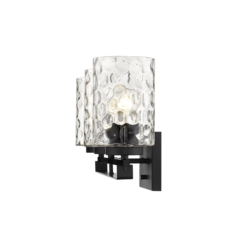 Livvy 3-Light Vanity - Matte Black