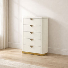 Load image into Gallery viewer, La Pierre - 5 Drawer Chest - Beige
