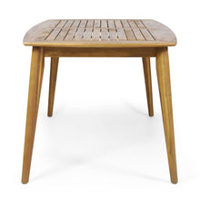 Load image into Gallery viewer, Outdoor 7 Pieces Rustic Patio Dining Set - Teak
