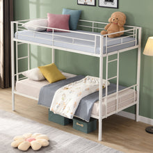 Load image into Gallery viewer, METAL BUNK BED  WHITE
