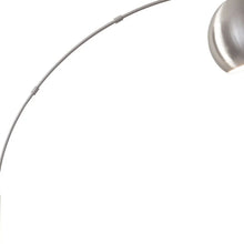 Load image into Gallery viewer, Steel Arc Floor Lamp With Solid Color Bowl Shade - Silver
