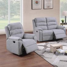 Load image into Gallery viewer, 2 Piece Living Room Set With Manual Reclining Loveseat And Recliner
