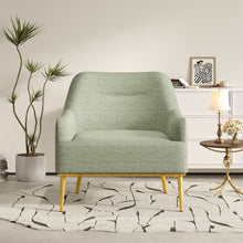 Load image into Gallery viewer, Modern Elegance Accent Chair With Curved Backrest
