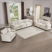 Load image into Gallery viewer, Elegant Oversized Sectional Sofa Set With Deep Seats And Flexible Layout
