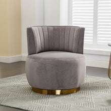 Load image into Gallery viewer, 360 Degree Swivel Cuddle Barrel Accent Sofa Chair
